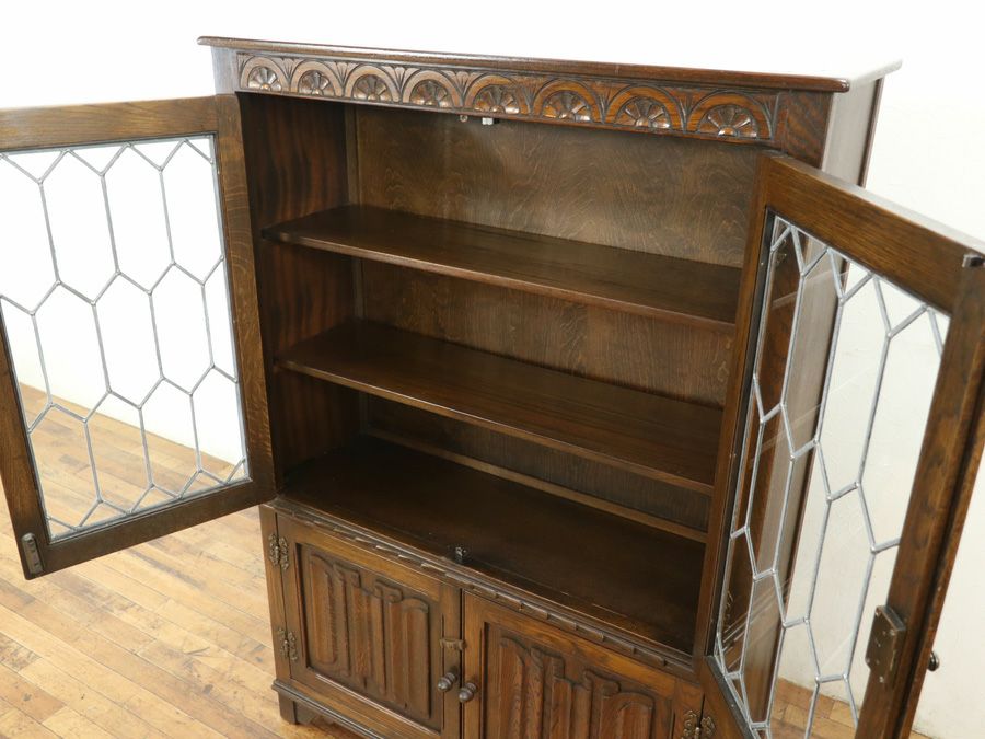 イギリスアンティーク家具ブックケース 59635