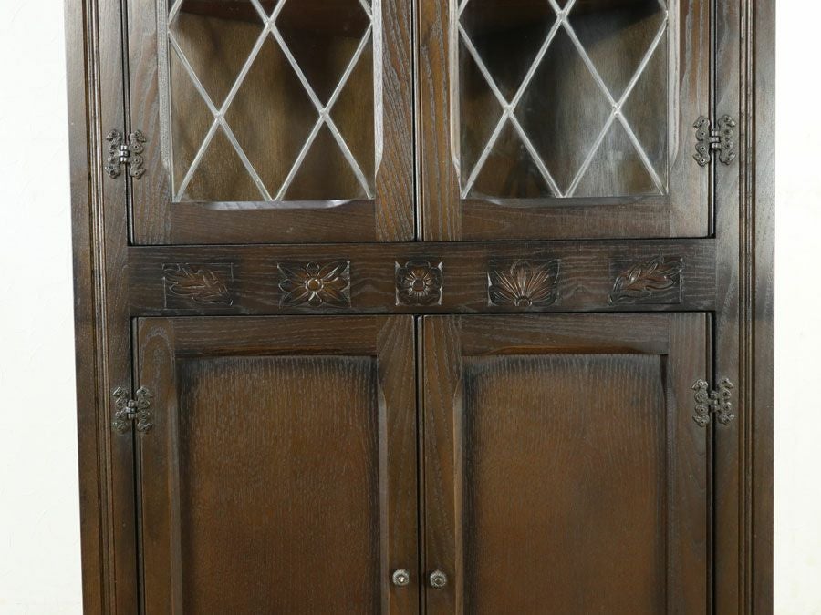 イギリス家具コーナーキャビネット 59557