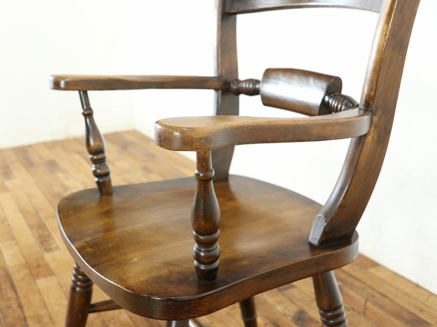 イギリスアンティーク家具アームチェア 59607b