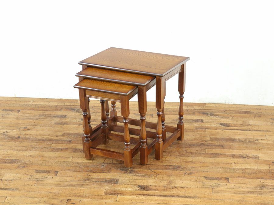 イギリスアンティーク家具ネストテーブル 59570