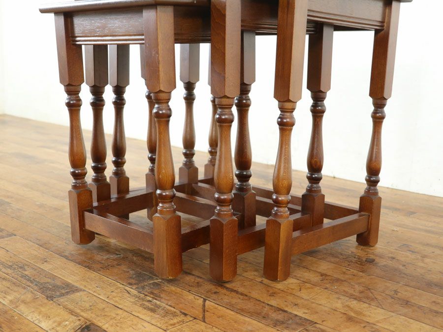 イギリスアンティーク家具ネストテーブル 59570