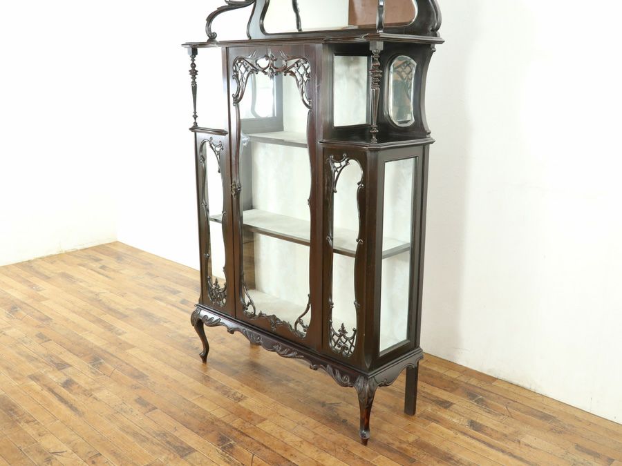 イギリスアンティーク キャビネット 59866