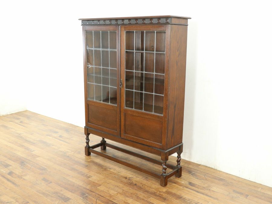 イギリスアンティーク家具ブックケース 59538