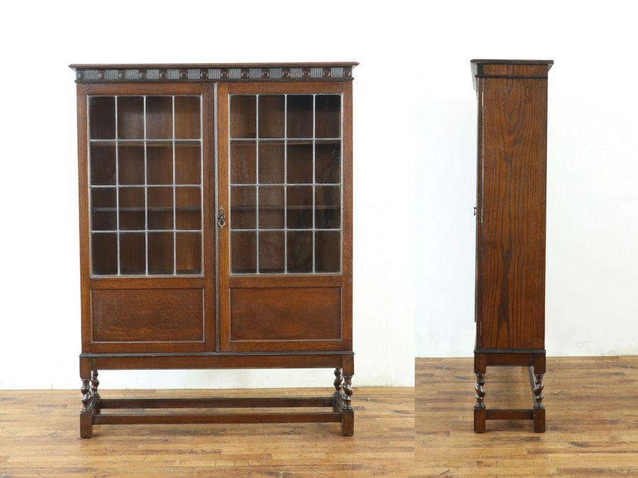 イギリスアンティーク家具ブックケース 59538