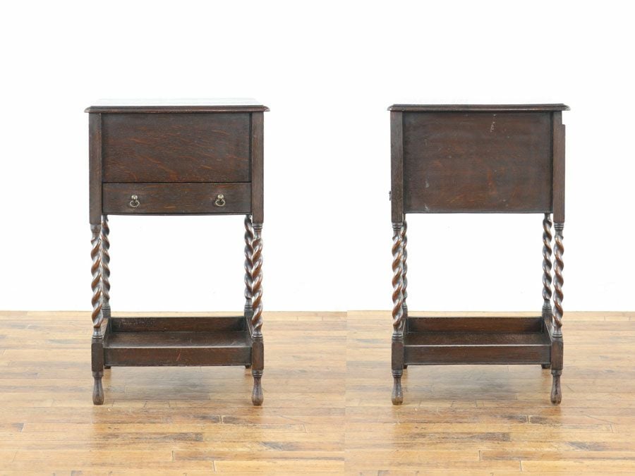 イギリスアンティークソーイングボックス 59587