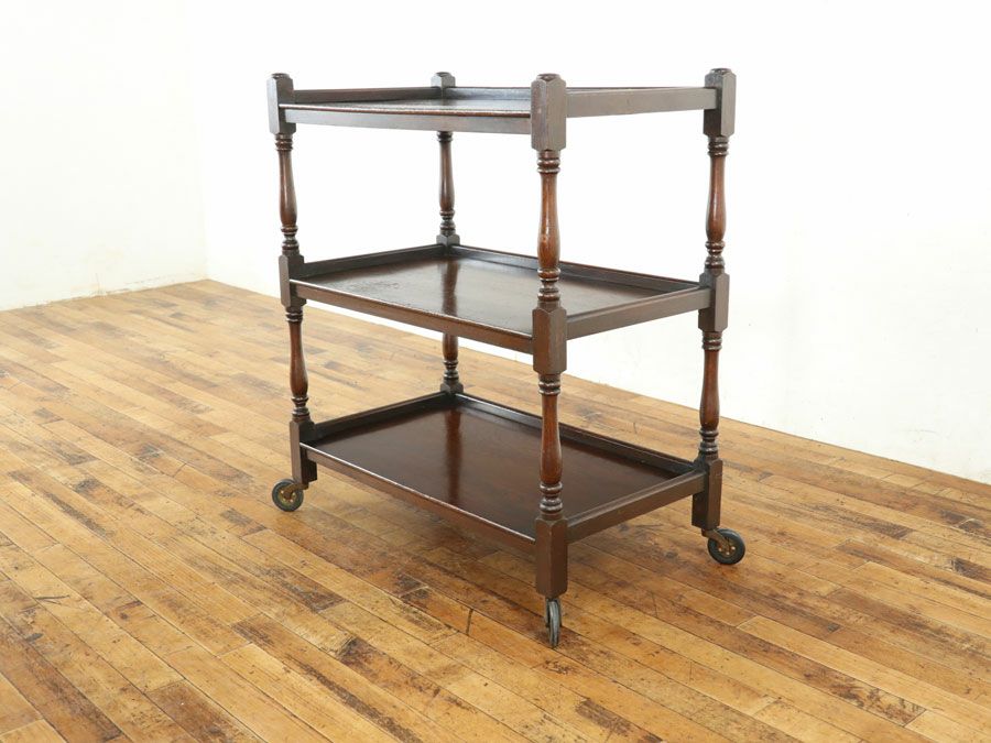 イギリスアンティーク家具ワゴン 59661