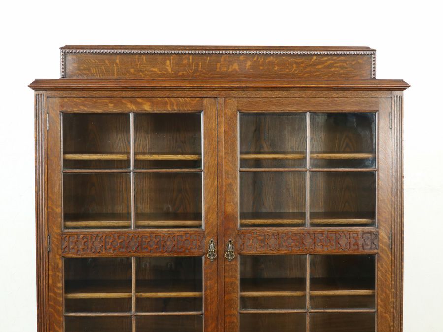 イギリスアンティーク家具ブックケース 59899