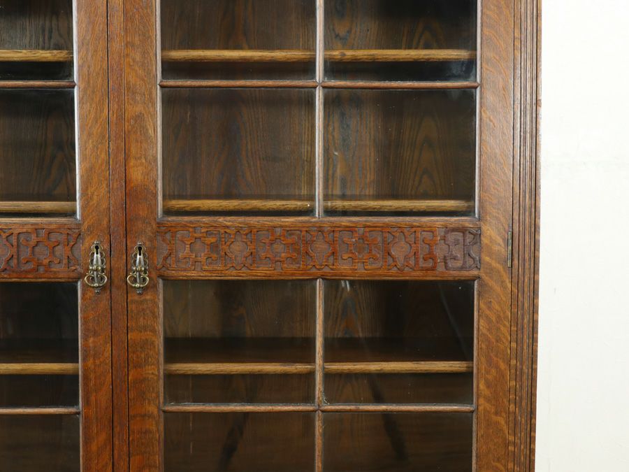 イギリスアンティーク家具ブックケース 59899