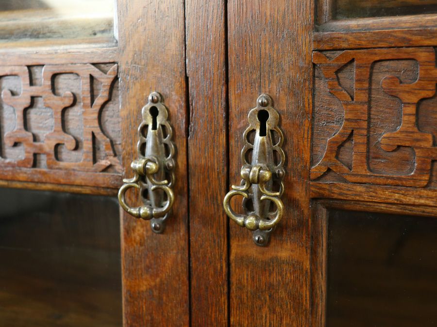 イギリスアンティーク家具ブックケース 59899