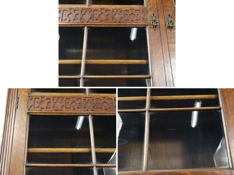 イギリスアンティーク家具ブックケース 59899