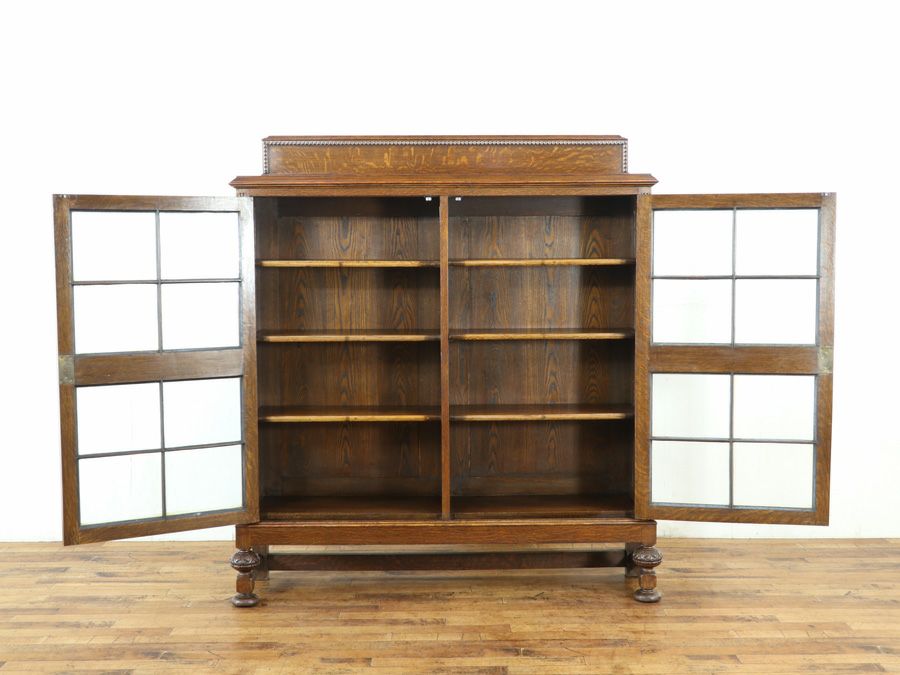 イギリスアンティーク家具ブックケース 59899