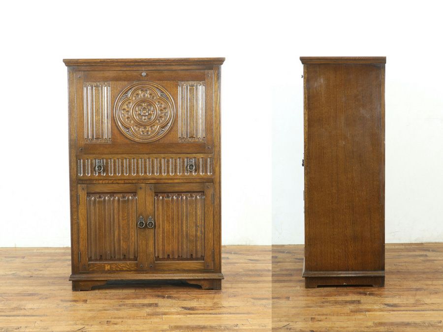 イギリスアンティーク家具キャビネット 59845