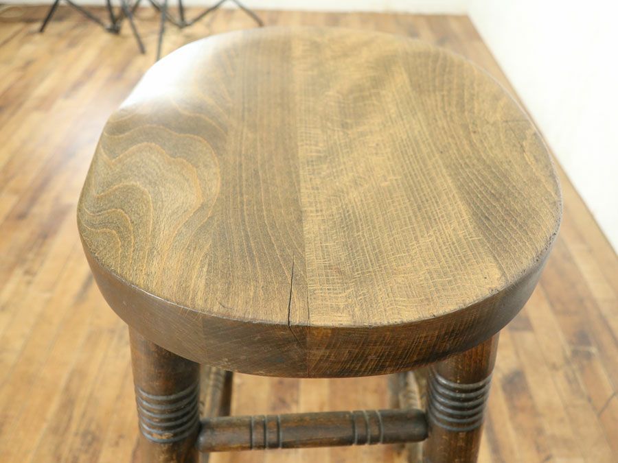 イギリスアンティーク家具ハイスツール 59860c