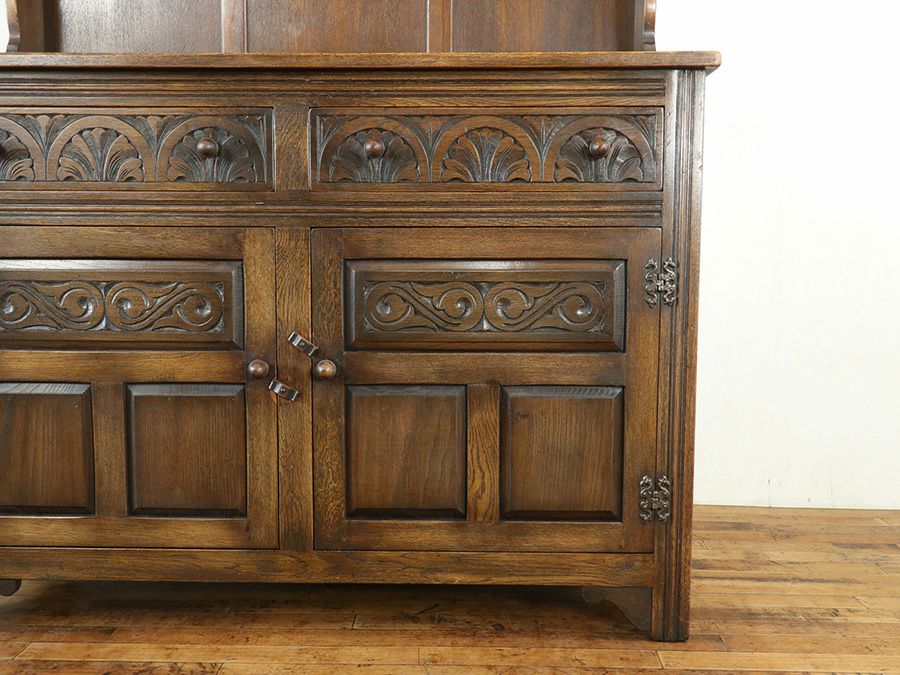 イギリスアンティーク家具カップボード 59800