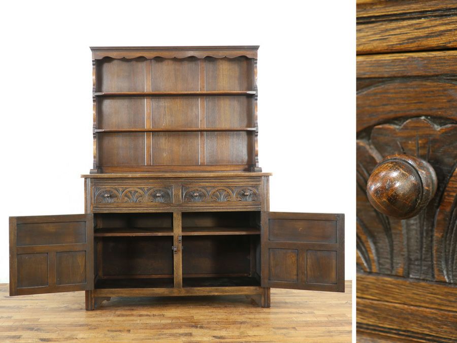 イギリスアンティーク家具カップボード 59800