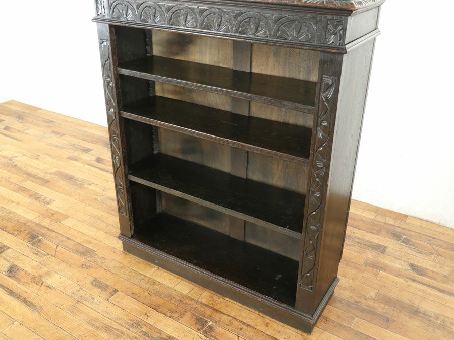 アンティーク家具オープンブックケース 59818