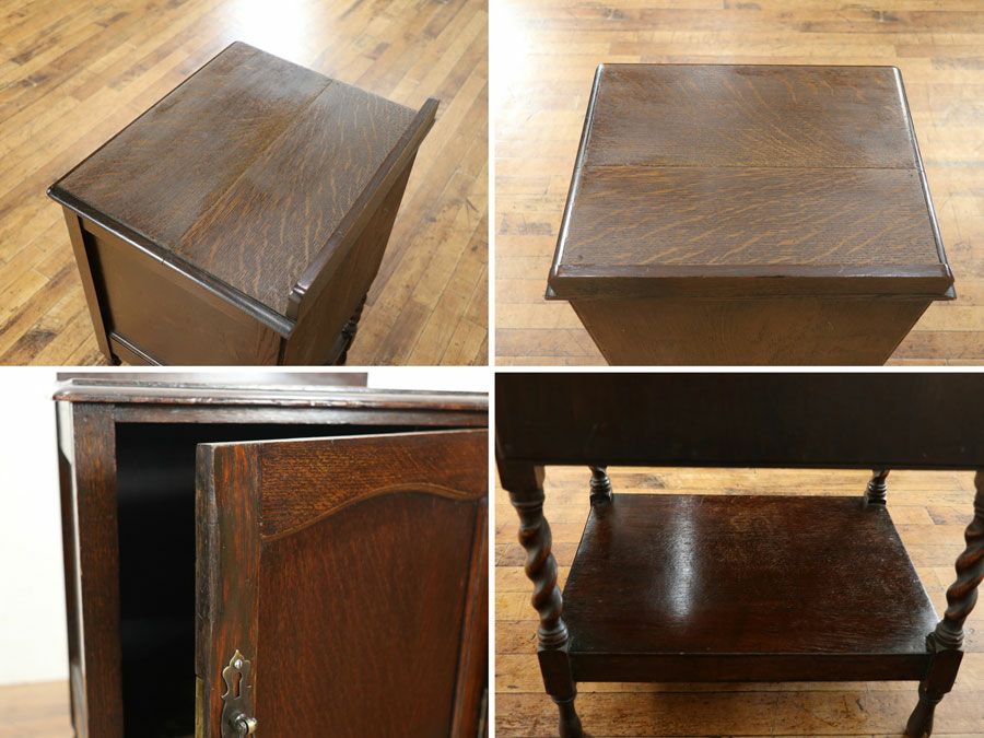 イギリスアンティーク家具ナイトテーブル 59588