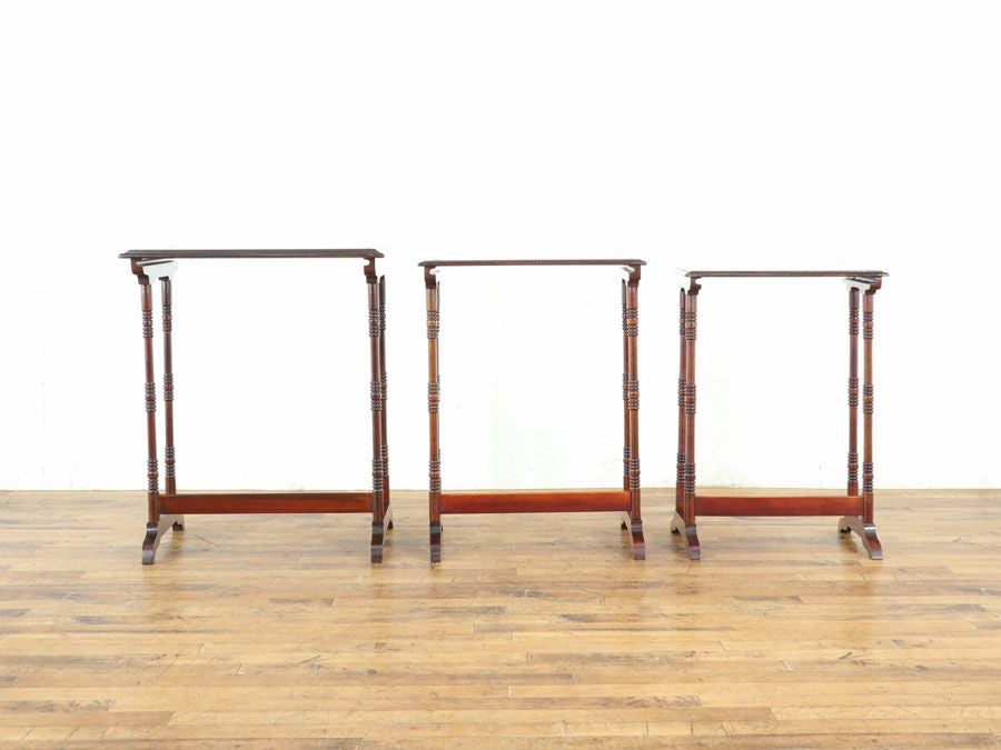 イギリスアンティーク家具ネストテーブル 59829