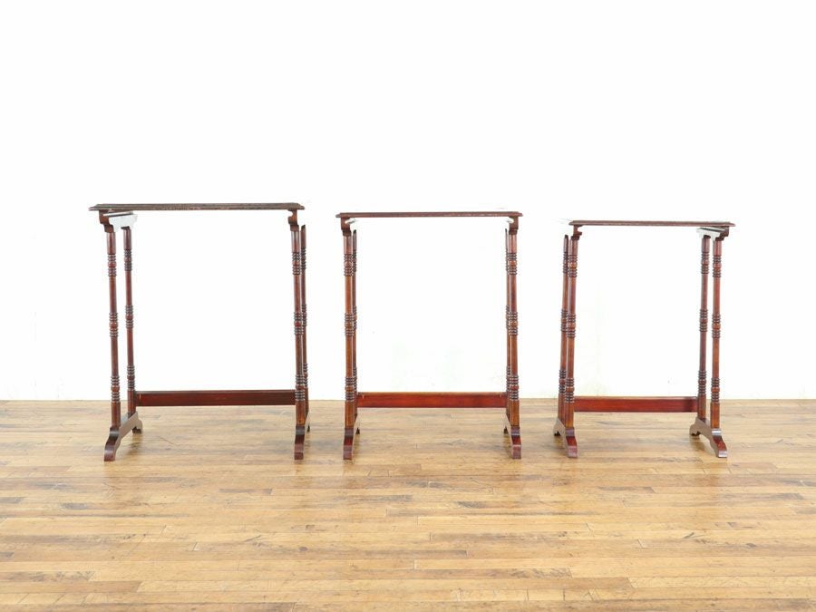 イギリスアンティーク家具ネストテーブル 59829