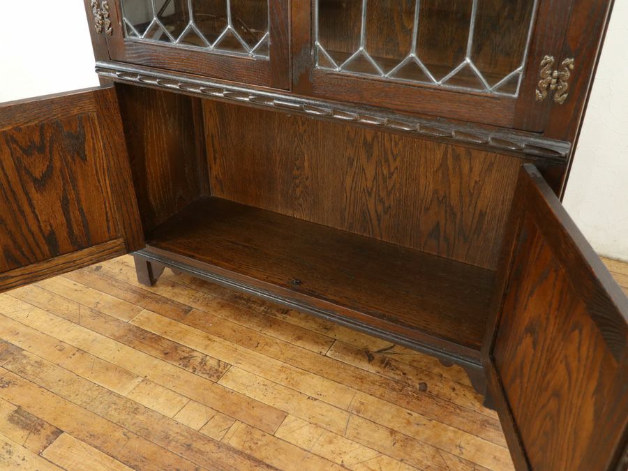 イギリスアンティーク家具ブックケース 59801