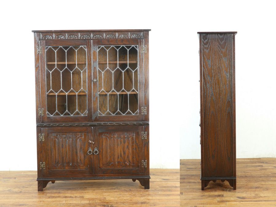 イギリスアンティーク家具ブックケース 59801