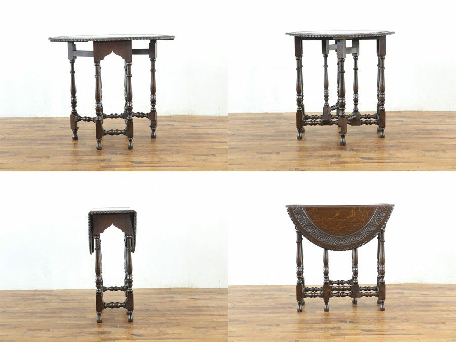イギリスアンティーク家具 ゲートレッグ 59745
