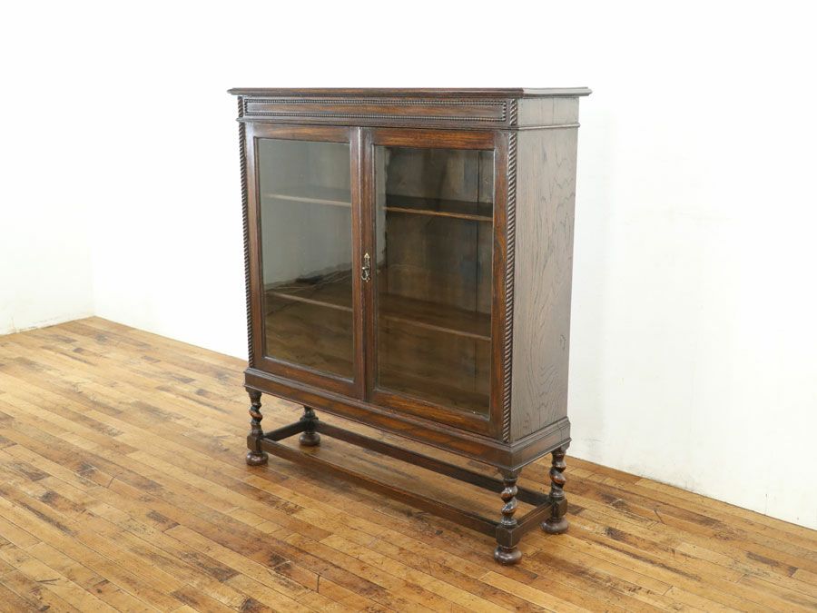 イギリスアンティーク家具ブックケース 59790