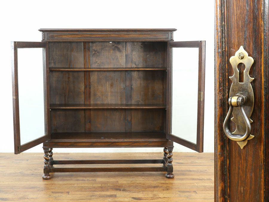 イギリスアンティーク家具ブックケース 59790