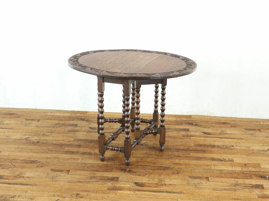 イギリスアンティーク家具 ゲートレッグ 59878