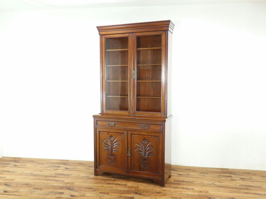 イギリスアンティーク家具キャビネット 59826