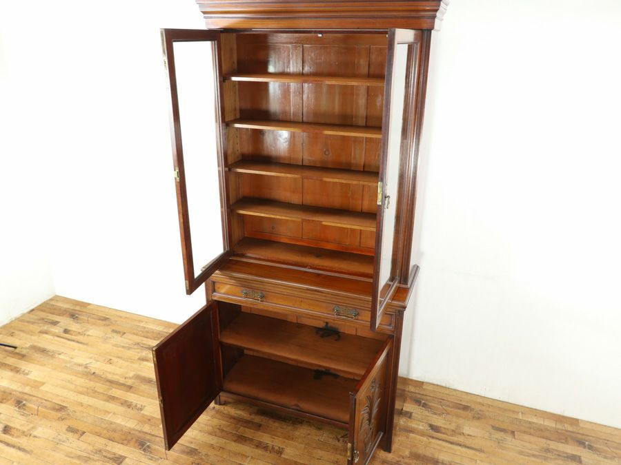 イギリスアンティーク家具キャビネット 59826