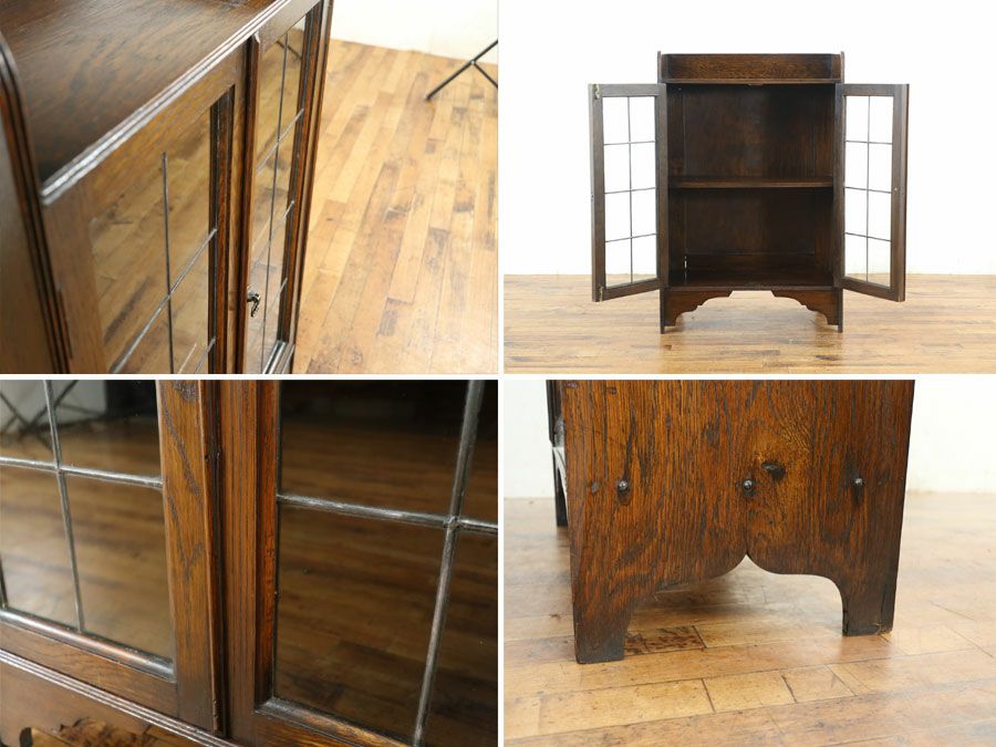 イギリスアンティーク家具ブックケース 59756