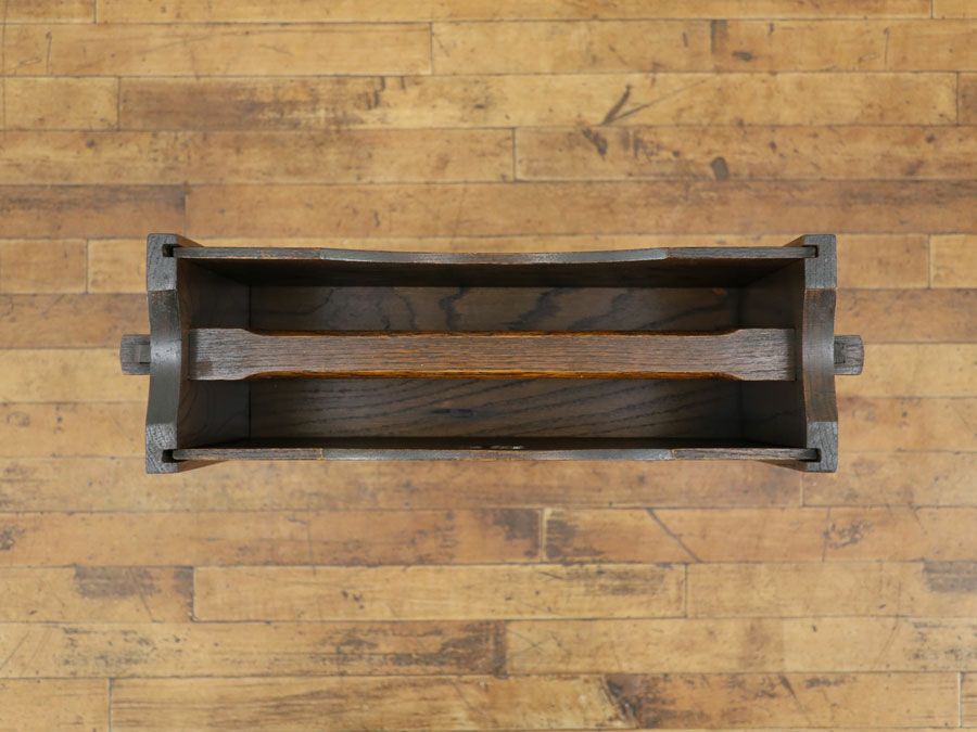 イギリスアンティーク家具マガジンラック 59828