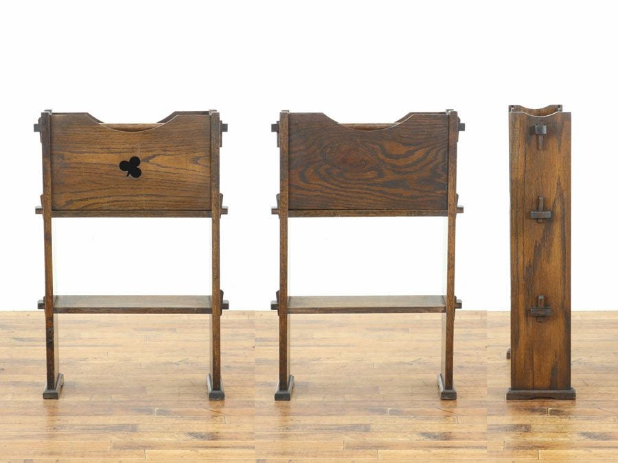 イギリスアンティーク家具マガジンラック 59828