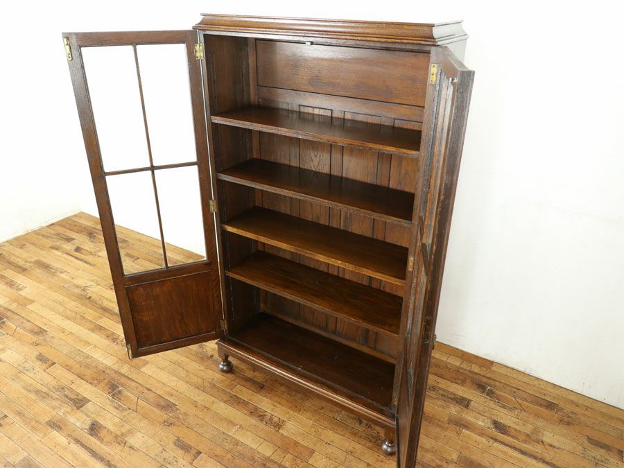 イギリスアンティーク家具ブックケース 59755