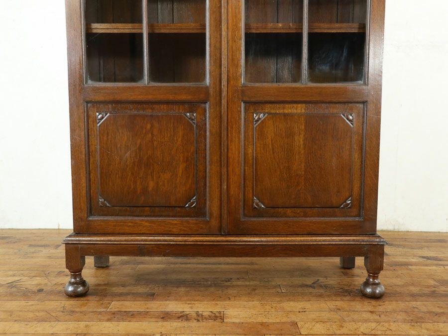 イギリスアンティーク家具ブックケース 59755