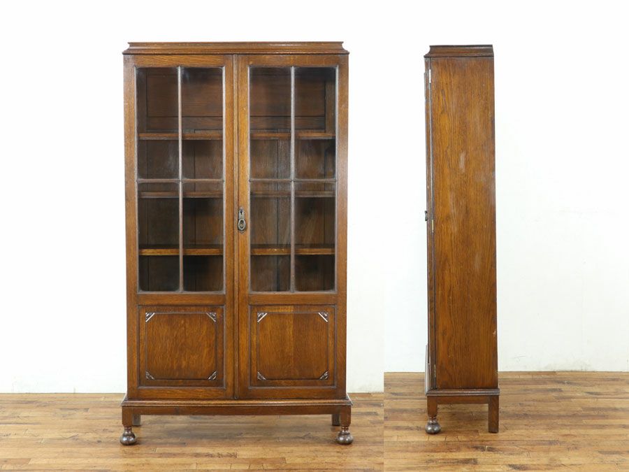 イギリスアンティーク家具ブックケース 59755