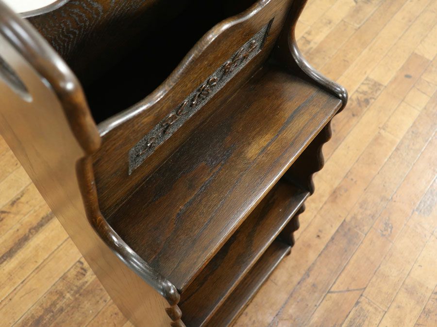 イギリスアンティーク家具マガジンラック 59775