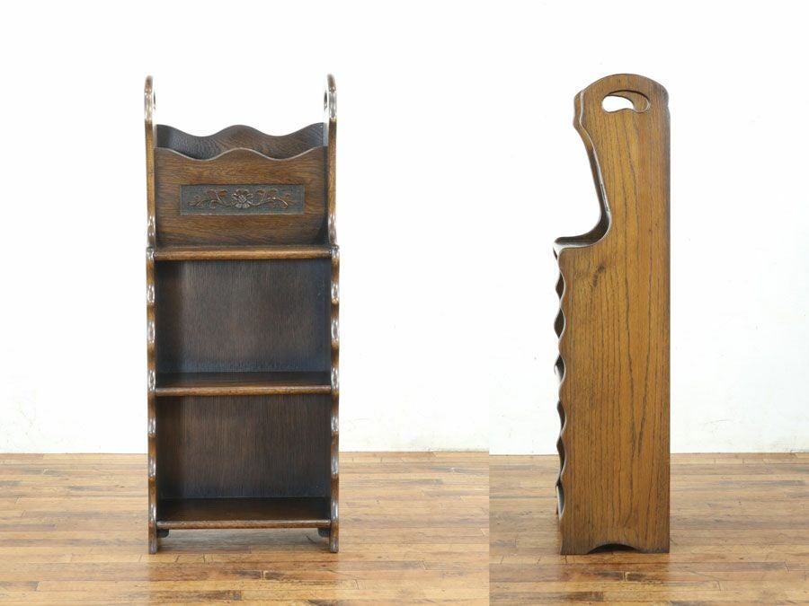 イギリスアンティーク家具マガジンラック 59775