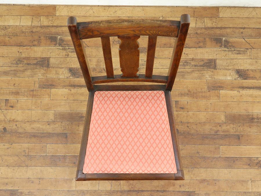 イギリスアンティーク 張替済チェア*5 59875