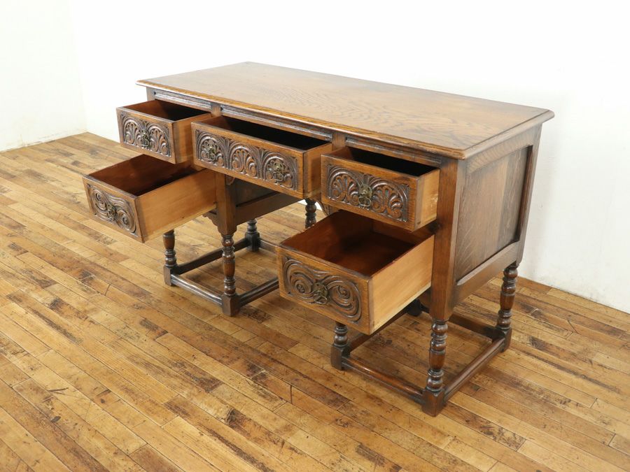 イギリスアンティーク家具デスク 59784