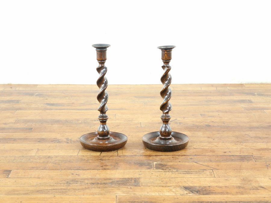 アンティーク キャンドルスタンドセット 59881