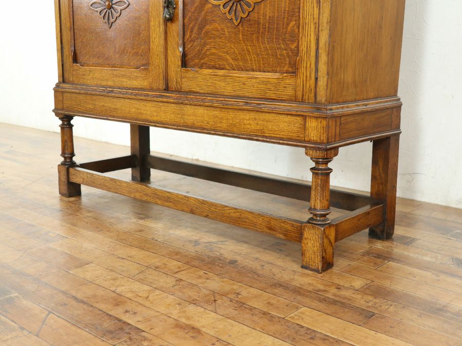 イギリスアンティーク家具ブックケース 59748