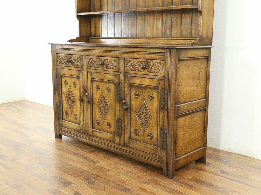 イギリスアンティーク家具カップボード 59862