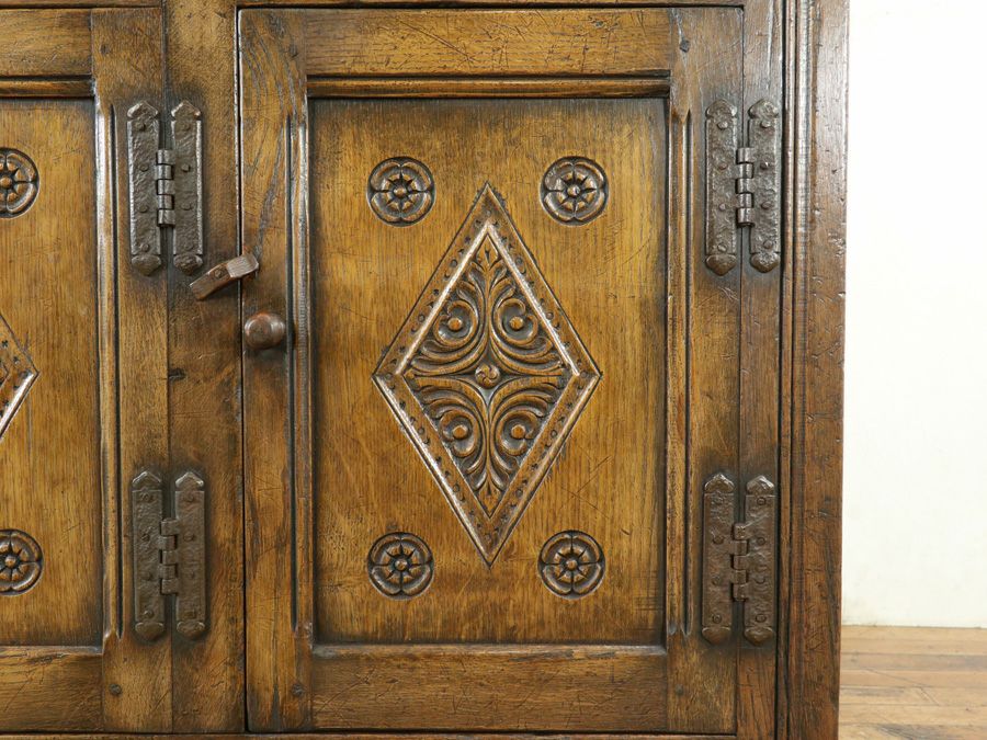 イギリスアンティーク家具カップボード 59862