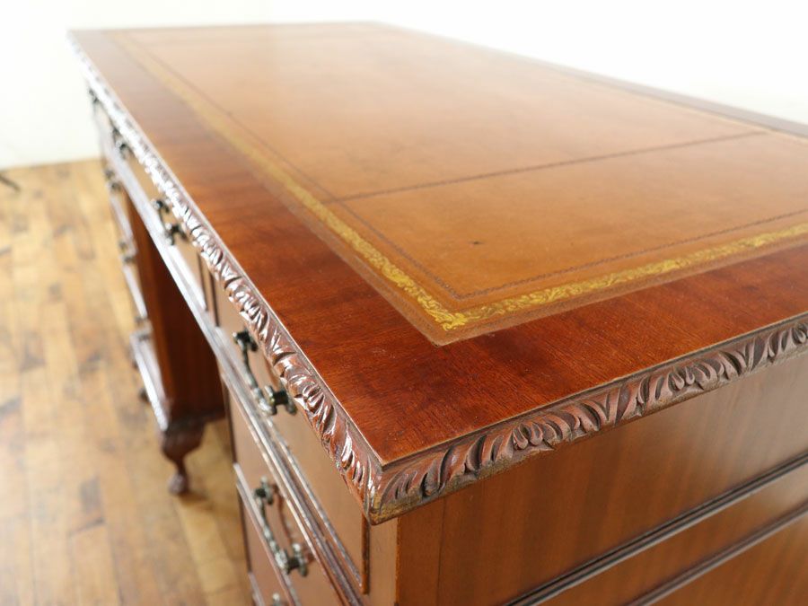 イギリスアンティーク家具デスク 59864