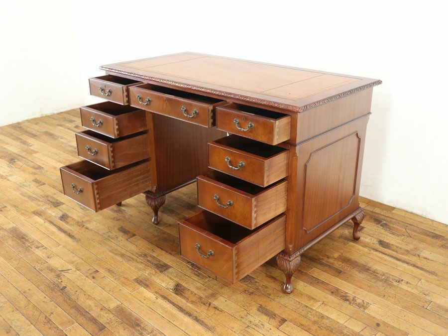 イギリスアンティーク家具デスク 59864