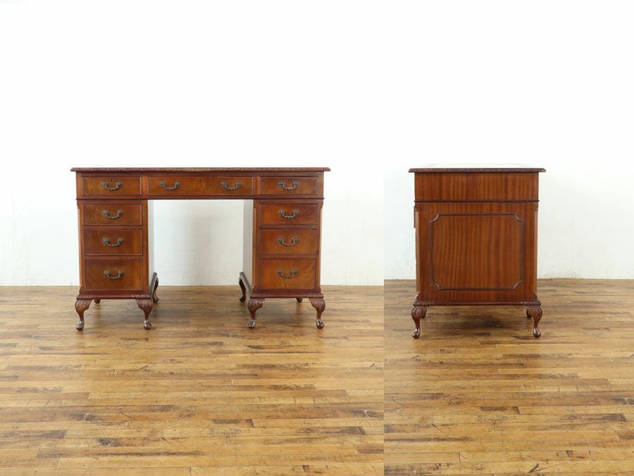 イギリスアンティーク家具デスク 59864