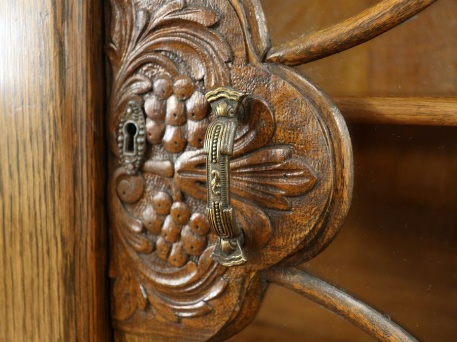 イギリスアンティーク家具ブックケース 59886