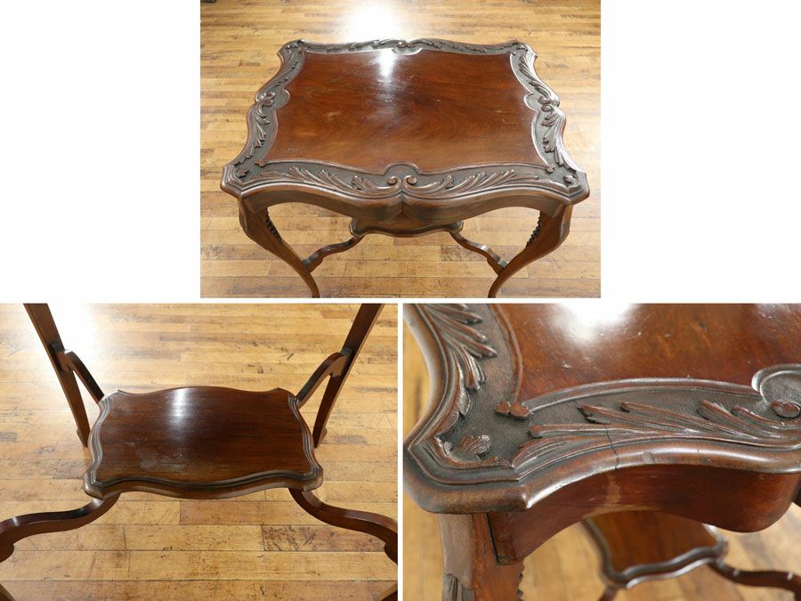 イギリスアンティークウィンドウテーブル 59770